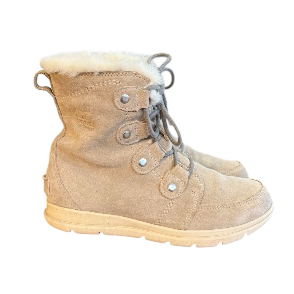Sorel Explorer Joan Waterproof Booties Women’s Size 9